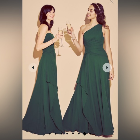 David’s Bridal bridesmaids dress in “Ballet” (dusty rose pink) - Picture 6 of 13